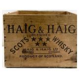 Vtg Whisky Advertising Box