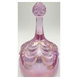 Fenton 100th Anniv. Pink Chiffon Drapery Bell