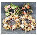 4 Decorative Wreaths