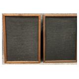 Pair Vintage Sound System Speakers Model A-3