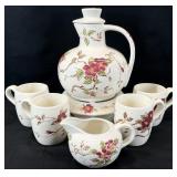 Nasco Springtime Ceramic Tea Set