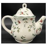 Pfaltzgraff Christmas Teapot