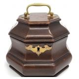Colonial Williamsburg Wooden Tea Caddy