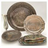 Vintage Silver Plate & Pewter