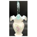 Fenton 95th Anniv Legacy Blue Crest Basket