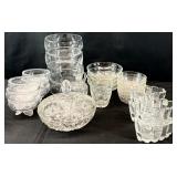 EAPG, Asst Glass Bowls & More