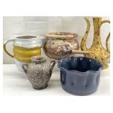 Vintage Signed Art Pottery Group