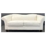 Cream Velvet Sofa
