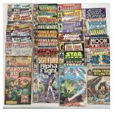 Vintage Marvel Comic Books, Assorted