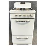 Vtg Caloric Porcelain Gas Range