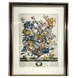 April Framed Botanical Print