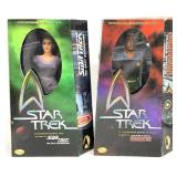 2 Vintage Star Trek Next Generation Figures