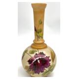 Victorian Hand Painted Bristol Glass Vase
