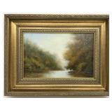 Thomas Munn Original Oil Painting, Framed