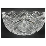 American Brilliant Period Cut Glass Bowl