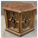 Vintage Hexagonal TLC End Table