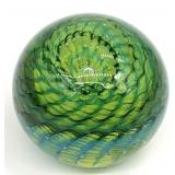 Eric Rubenstein Art Glass Paperweight