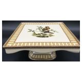 Barton & Barton Birds of Beauty Cake Stand