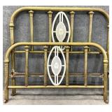 Antique Brass 3/4 Bed