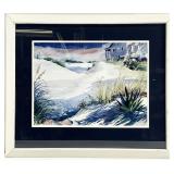 Victoria Platt Ellis S/N Coastal Beach Scene