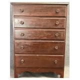 Vintage 5 Drawer TLC Chest