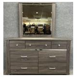 Dresser only measures 60.5in x 16.5in x 37in H.