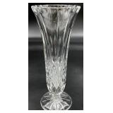 Gorham King Edward 8 ' Crystal Bud Vase