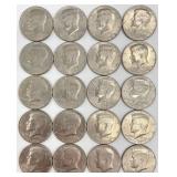 Roll of 20 1776-1976 Bicentennial Half Dollars