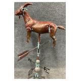 Metal Art Goat Weathervane