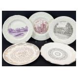 Vintage Souvenir Collector's Plates