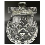 Crystal Condiment Jar