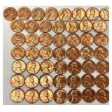 Roll of 50 1965 Brilliant Uncirculated Copper