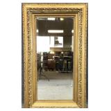 Antique Gold Frame Beveled Mirror