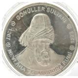 2002 Turkey 10,000,000 Lira Silver Proof