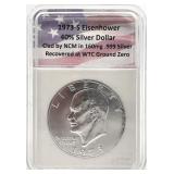 1973-S 40% Silver Eisenhower Dollar from WTC