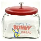 Vintage Style Glass Counter Advertising  Jar