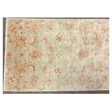 2.7 x 4 Woven Gray Terracotta Oriental Style Rug