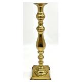 Tall Solid Brass Candlestick