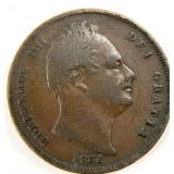 1831 Great Britain Farthing