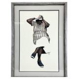 Tom McKinney Orig Painting, African American Woman