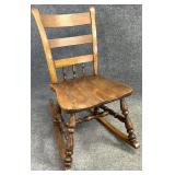 Antique Mule Ear Rocking Chair