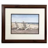 Daniel Pollera, Beach Scene Art Print