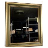 Vintage Wood Framed Wall Mirror