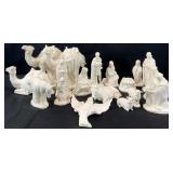 18pc Holland Mold Nativity Figures
