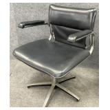 Mid Century Swivel Arm Chair