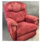 Red La Z Boy Rocking Recliner