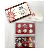 2002 10pc Silver US Proof Set