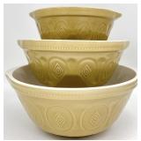 3pc At Home America Nesting Mixing Bowls