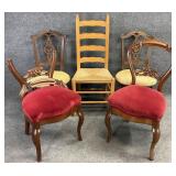 Group of 5 Assorted Chairs