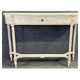 New Distressed One Drawer Console